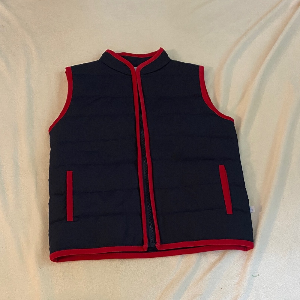 bella bliss Navy and Red Kids Vest